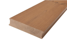 TAVOLA IN LEGNO TERMOTRATTATO KARAVA TM1047-30 26x117x3000 mm - MARRONE 2770010071434