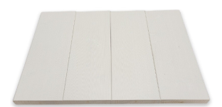 PERLINE IN LEGNO SPAZZOLATE ABETE 6 PZ SH S/AB VERNICIATE IN BIANCO 3600x95x18mm 4751012053664