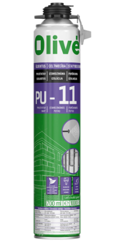 ISOLAMENTO TERMICO A SPRUZZO IN POLIURETANO PU-11 OLIVE (700ML) 4743307150509